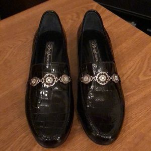 NWOT Brighton Black Patent Loafers